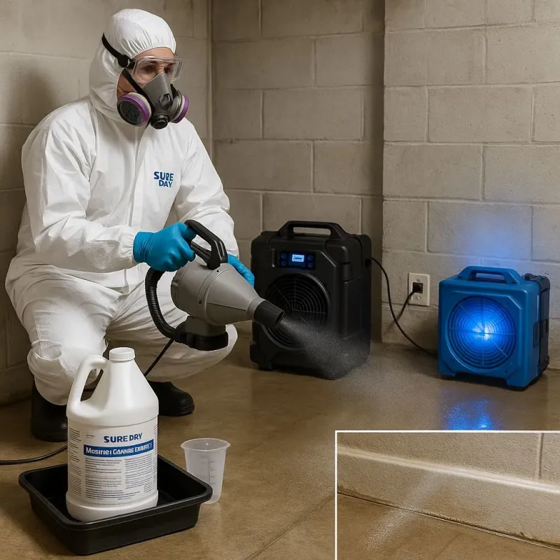 Sanitization and Odor Removal process in Becker County, MN
